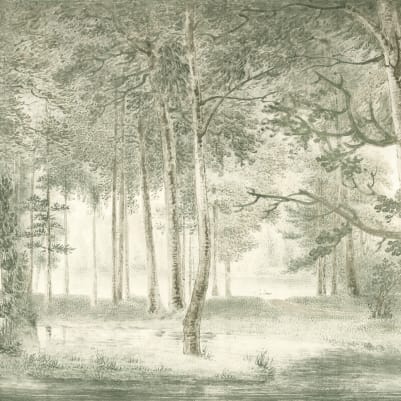 Lovers Forest, Light Green pattern image