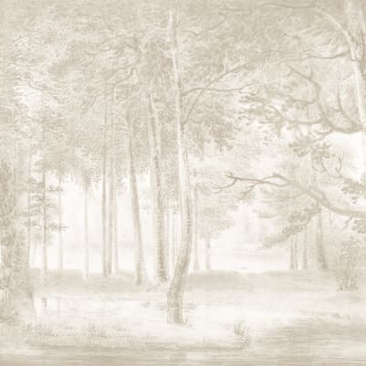Lovers Forest, Beige pattern image