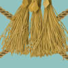 Tassels, Soft Turquoise