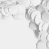 Scattered Dots, White