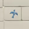 Flight of Tiles, Blue