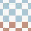 Pixels, Orange & Blue