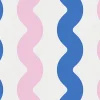 Wobbly Blue & Pink