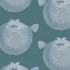 Puffer Fish, Blue