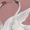 Soaring Cranes, Pink