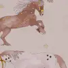 Circus Horses, Soft Pink