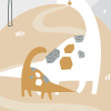 Dinosaur Land, Beige