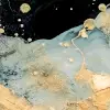 Marble Stream, Blue