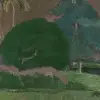 Tahitian Landscape, Green