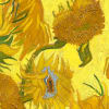 Sunflowers Repeatable, Yellow