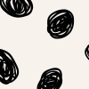 Doodle Dots, Black