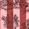 Happy Toile, Raspberry