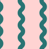 Wobbly Stripe, Pink