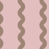 Wobbly Stripe, Soft Pink