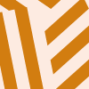 Abstract Stripes, Toffee & Cream
