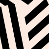 Abstract Stripes, Liquorice & Cream