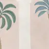 Palm Arches, Green & Pink