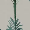 Palm Stripes, Blue