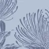 Protea Bloom, Soft Blue