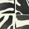 Savanna Stripe, Black & White