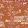 Heritage Toile, Orange