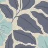 Bold Abstract Flower, Blue