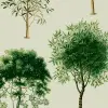 Monkey Among Trees, Beige