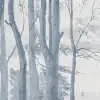 Woodland Linework, Blue