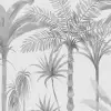 Playful Palms, Gray