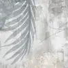 Monstera Wall, Blue