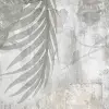 Monstera Wall, Gray