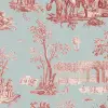 Heritage Toile, Light Blue