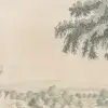 Idyllic Landscape, Dusty Pink