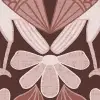 Dreamy Birds, Burgundy