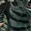 Jungle Leaves, Dark Green