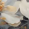 Floral Beauty, Gray