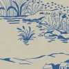 Little Village Toile, Blue