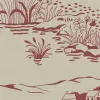 Little Village Toile, Red