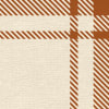 Checked, Terracotta