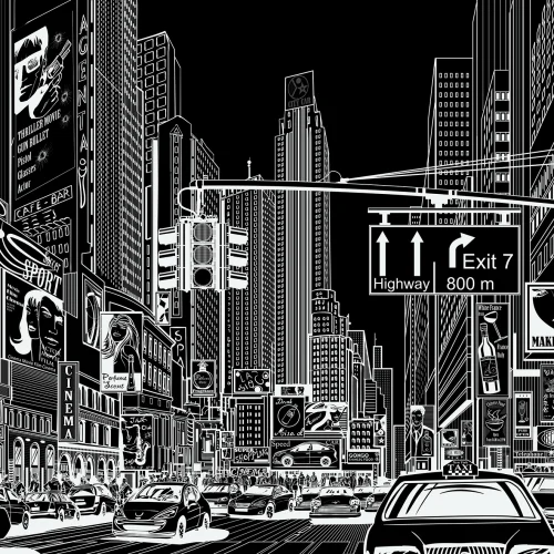 Cartoon City, Black
