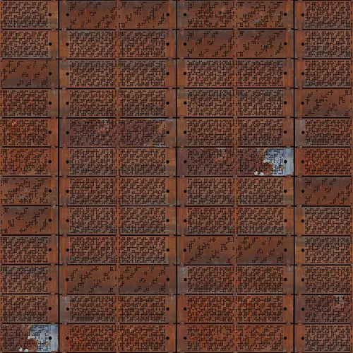 Rusty steel plates wallpaper