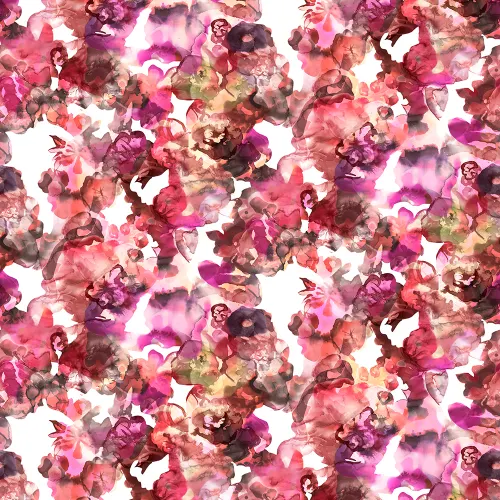 Röd och rosa färgglad tapet för ett flickrum eller pojkrum
