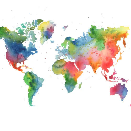 Élargissez vos horizons avec cette fabuleuse carte du monde murale