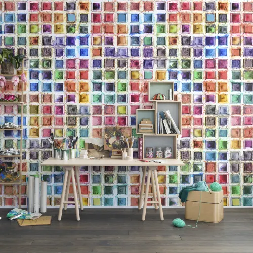 With colour pigments from all corners of the world
