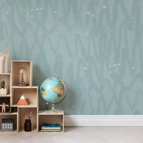 Mix edgy patterns with kind colors