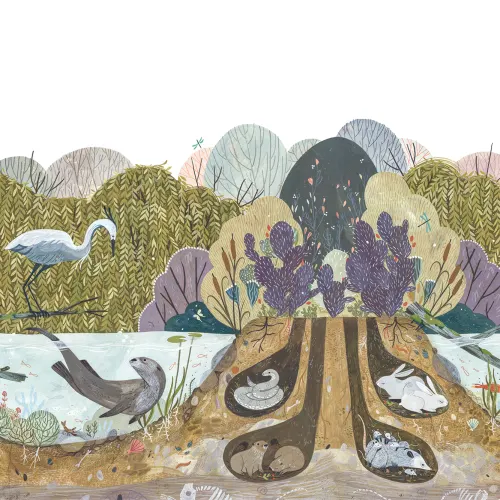 A SPECTACTULAR WILDLIFE SCENERY FOR YOUR WALL