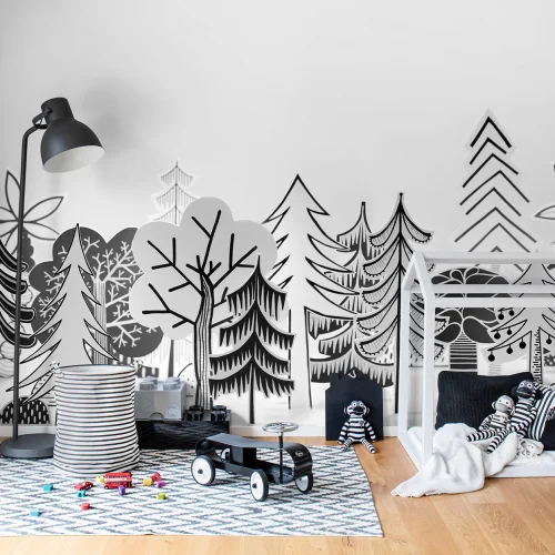 MINIMALISTIC 3D FOREST