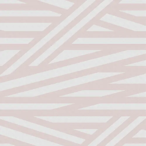Striped wallpaper in dusty pink
