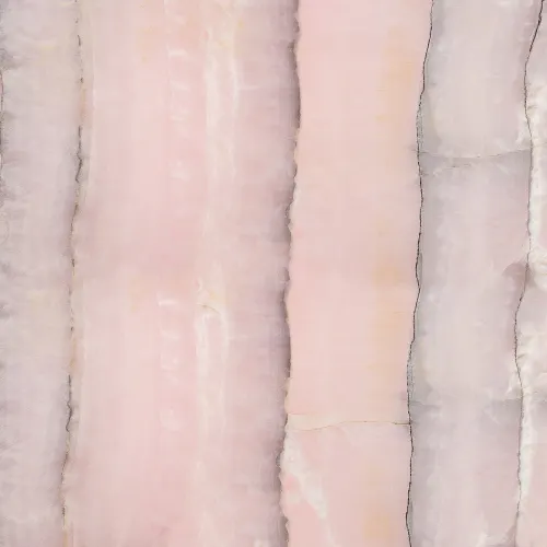 Good vibes with pink wallpaper