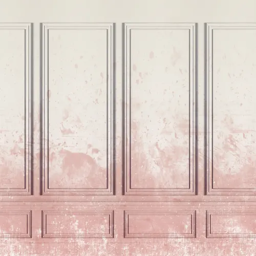 Raise the roof with dusky pink wall panels